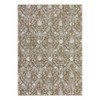 Machine Washable Area Rug Vintage Printed Ultra-Thin Non Slip Low Pile Rugs Stain Resistant Foldable Indoor Carpet for Living Room Bedroom - 4 of 4