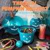 SCS Direct Teal Pumpkin Halloween Candy Treat Bucket 8.5in - Jack O Lantern Trick or Treat Storage Pail Basket - 2 of 4