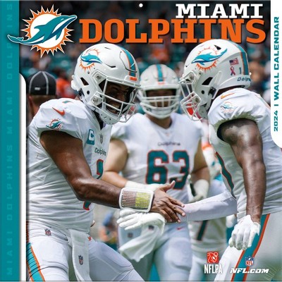 Miami Dolphins Calendar 2022 12 x 12 inch