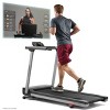 Sunny Health & Fitness Foldable Auto Incline Treadmill With 20" Running Belt & Brushless Motor - SF-T723030 - 2 of 4