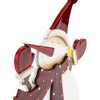 Northlight Glossy Snowman in Red Scarf and Mittens Christmas Decoration - 12" - 4 of 4