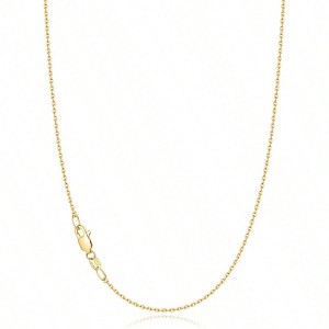Chain Necklace, 1.1mm Thin Dainty Sturdy Women's Chain, 18 Inches Exquisite, Sophisticated, Minimalist, - 1 of 3