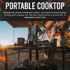 GasOne Propane or Butane Grill Stove Dual Fuel Portable Camping Grill Gas Stove with Carrying Case, GS-2400P - 3 of 4
