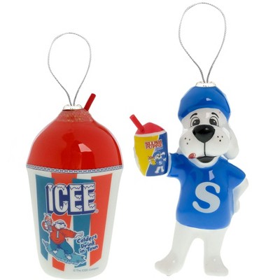 ICEE and Slush Puppie Tree Ornaments 2ct