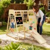 Kinder King Toddler Climbing Toy Indoor, Wood Kids Climber Slide Playset, Outdoor Jungle Gym - 2 of 4