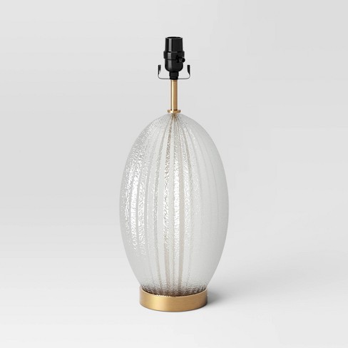 Ribbed Glass Table Lamp (9–18)