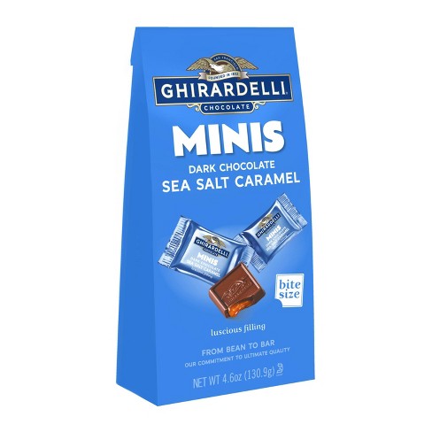 Ghirardelli Dark Chocolate Sea Salt Caramel Minis - 4.6oz - image 1 of 3