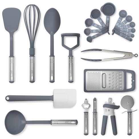 Dropship 23Pcs Kitchen Utensil Set Stainless Steel Nylon Heat Resistant  Cooking Utensil Tool Kit to Sell Online at a Lower Price