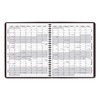 Monthly Planner, 11 x 9, Winestone Cover, 15-Month: Jan 2025 to Mar 2026 - 4 of 4