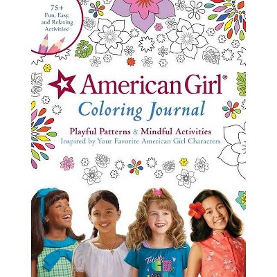 American Girl Coloring Journal - by  Weldon Owen (Paperback)