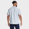 Men's Short Sleeve Slub Camp Button-Down Shirt - Goodfellow & Co™ - 2 of 3