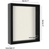 Americanflat Shadow Box Frame with shatter-resistant glass - Available in a variety of sizes and styles - 3 of 4