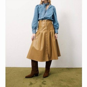 Women's Edana Midi Skirt - FRNCH - 1 of 4