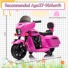 Jojoka Kids Electric Ride On Motorcycle for Toddlers, 3km/h Safe Speed, Forward Only, Fun Sounds, Durable Plastic, Easy Operation - 2 of 4