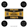 Evergreen Come Back with Tickets Boston Bruins 28" x 16" Woven PVC Indoor Outdoor Doormat - 3 of 4