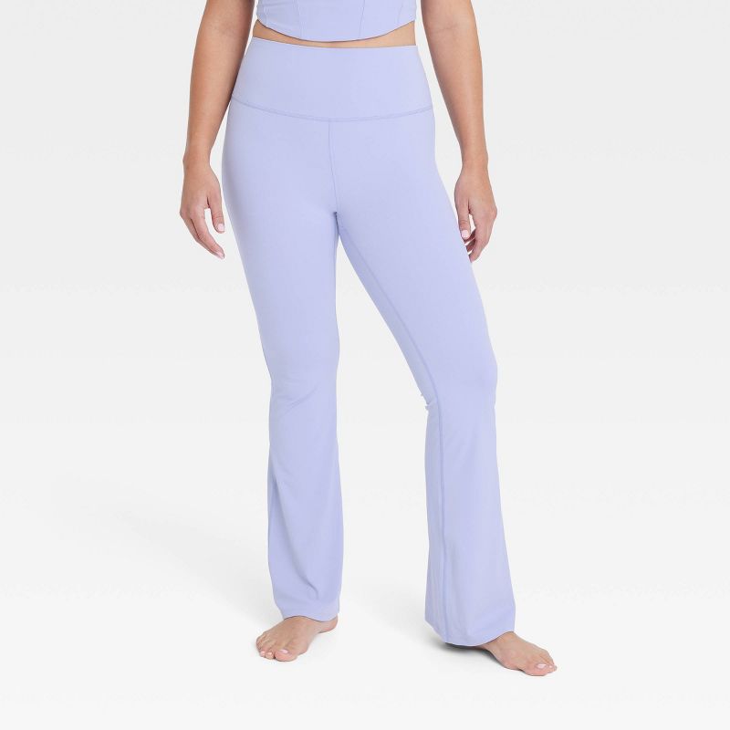 Women's Everyday Soft Ultra High-Rise Flare Leggings - All In Motion™, 4 of 11