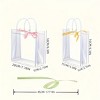 60/30/15 Reusable PVC holiday organizing bags, gift bags, family storage bags, weddings, Christmas, Thanksgiving, New Year's, graduations - 2 of 4