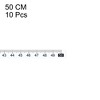 Unique Bargains Metric Self-Adhesive Peel and Stick Waterproof Measuring Tape 10 Pcs - 3 of 4