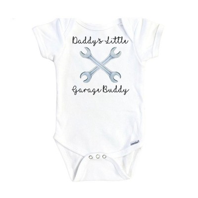 Mechanic Garage Onesie® Baby Boy Girl Clothes Infant Bodysuit Funny Cute Newborn GS1
