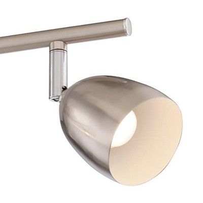 Alexa 32" Satin Nickel LED Ceiling Track Light Fixture