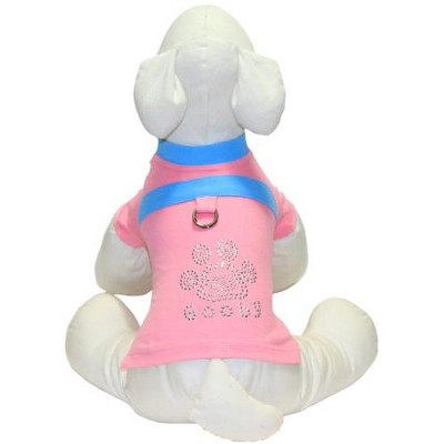 Gooby Pet Apparel Shirt, Large, Pink