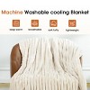 White Warm Blanket with Breathable and Soft for Couch and Bed - 4 of 4