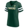 MLS Portland Timbers Women's Split Neck Team Specialty T-Shirt - 2 of 3