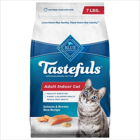 Blue Buffalo Tastefuls Adult Indoor Dry Cat Food With Salmon