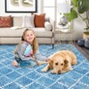 Large Living Room Rug 9x12 Area Rugs for Bedroom Washable Rug Non Slip Low Pile Floor - 4 of 4