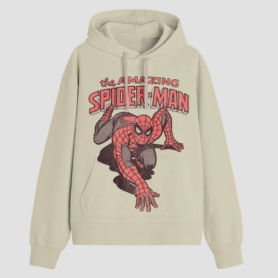 Boy's Marvel Christmas Spider-Man Santa Hat Pull Over Hoodie