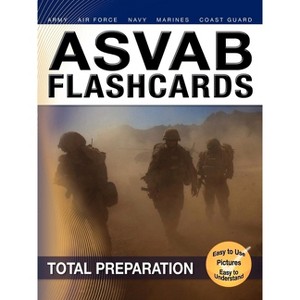 ASVAB Armed Services Vocational Aptitude Battery Flashcards - by  Sharon A Wynne (Paperback) - 1 of 1