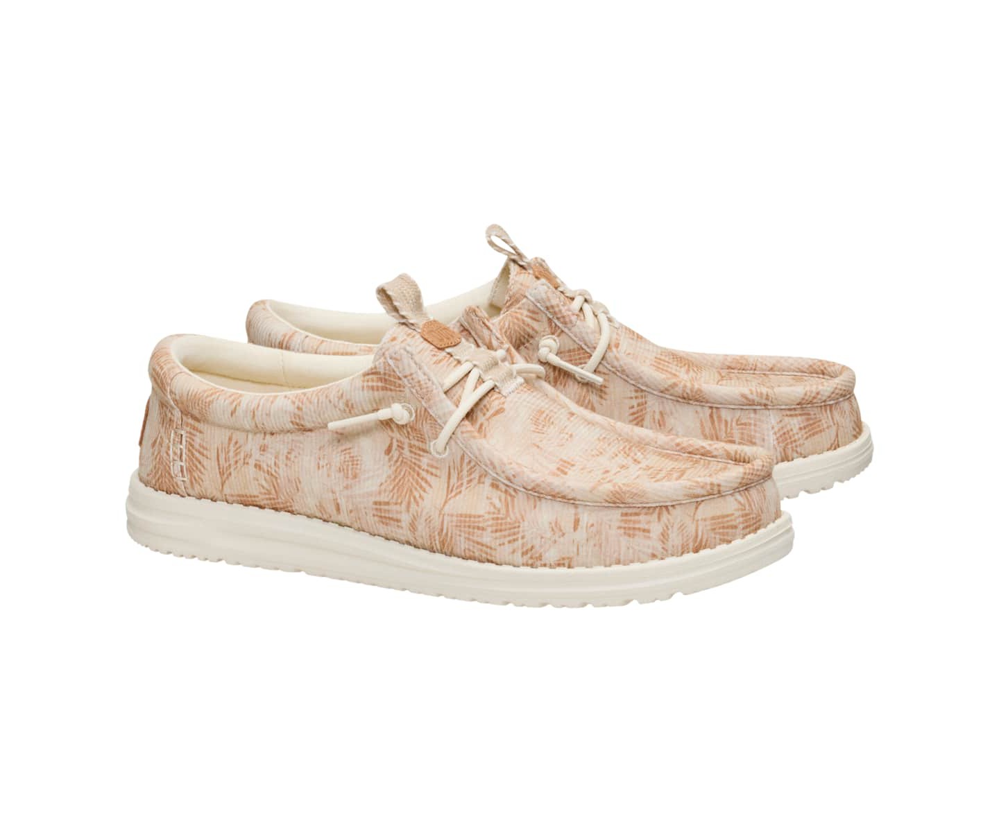 HEYDUDE Men Wally Tropical Palms, Tapioca Tan, M9, цвет: Рыжевато-коричневый — фото 2