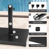 Crestlive Products Patio Umbrella Base 40lbs Outdoor Heavy Duty Square Concrete Stand Market Umbrella - 4 of 4