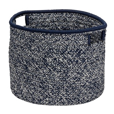 Colonial Mills Casablanca Basket, 15"x15"x12", Blue