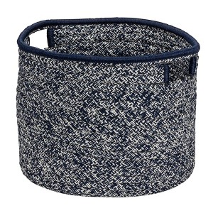 Colonial Mills Casablanca Basket, 15"x15"x12", Blue - 1 of 3