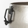 Azov Indoor/Outdoor Beverage Tub W/ Stand PIT2007 - Pewter/Black - Safavieh - 4 of 4