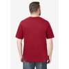Boulder Creek by KingSize Men's Big & Tall Heavyweight Jersey Crewneck T-Shirt - 3 of 4