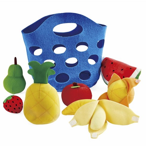 Melissa & Doug Cutting Fruit Set - Wooden Play Food Kitchen Accessory :  Target