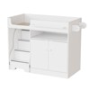 PAKASEPT 48" W Baby Changing Table with Stairs & Storage, Nursery Dresser Modern Diaper Changing Station, Dresser for Nursery with Adjustable Shelves - 4 of 4