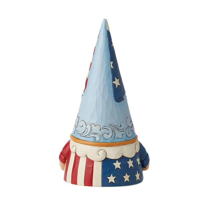 Jim Shore Gnome Of The Free  -  One Figurine 11.75 Inches -  Patriotic Heartwood Creek  -  6012433  -  Resin  -  Red, 2 of 4