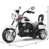 Costway 3 Wheel Kids Ride On Motorcycle 6V Battery Powered Electric Toy Blue/Pink/White/Red - 3 of 4