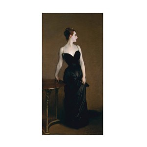 Trademark Fine Art -John Singer Sargent 'Madame Pierre Gantreu' Canvas Art - 1 of 4