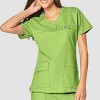 Wink WonderFLEX Patience - Women's Curved Notch Neck Scrub Top - 3 of 3