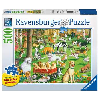 Ravensburger At The Dog Park Puzzle 500pc