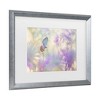 Trademark Fine Art - Henrik Spranz Pulsatilla Meadow Matted Framed Art - 3 of 4