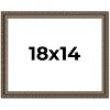 PosterPalooza | Sculpted Silver Picture Frame - UV Acrylic, Backing Board, Hanging Hardware Included - 2 of 4