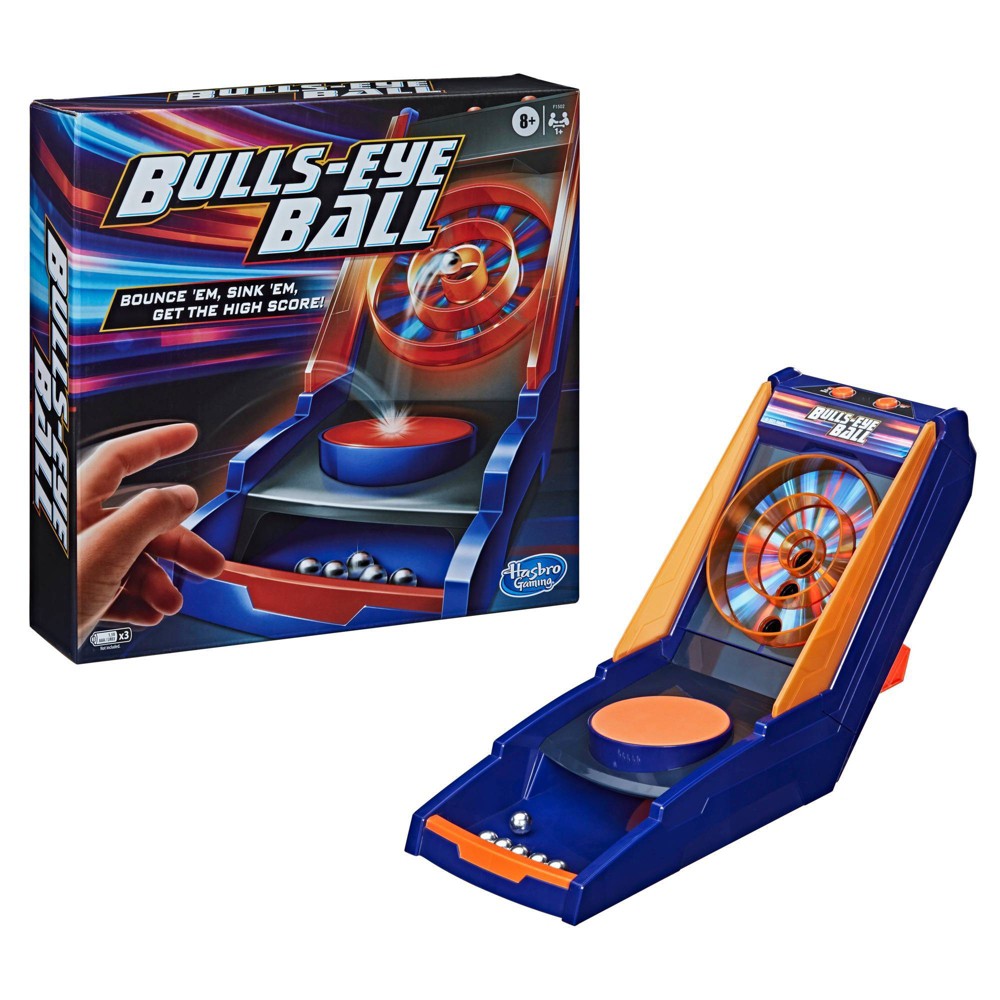 Hasbro Bulls Eye Ball Game, Set of 9