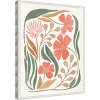 Amanti Art Floral Abstract I by Veronique Charron Canvas Wall Art Print Framed 16 x 20-in. - image 3 of 4