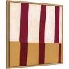 Amanti Art Broken Stripes 2 by Laura Nugent Canvas Wall Art Print Framed 22 x 22-in. - 3 of 4