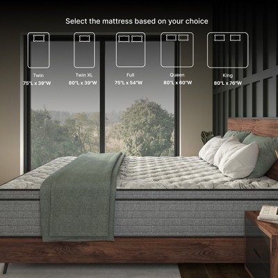 Vynxaria 10-Inch Twin Cooling Gel Memory Foam Hybrid Mattress: Sleep Cool, Sleep Well